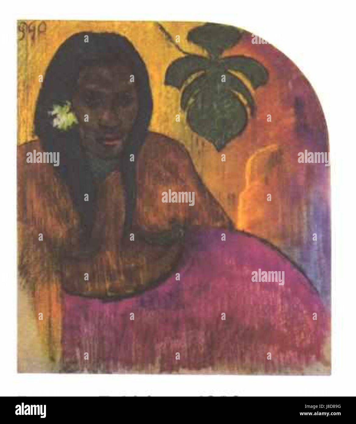 Tahitianische Frau Auf Dem Boden Schauend Von Hinten Paul Gauguin main image 1