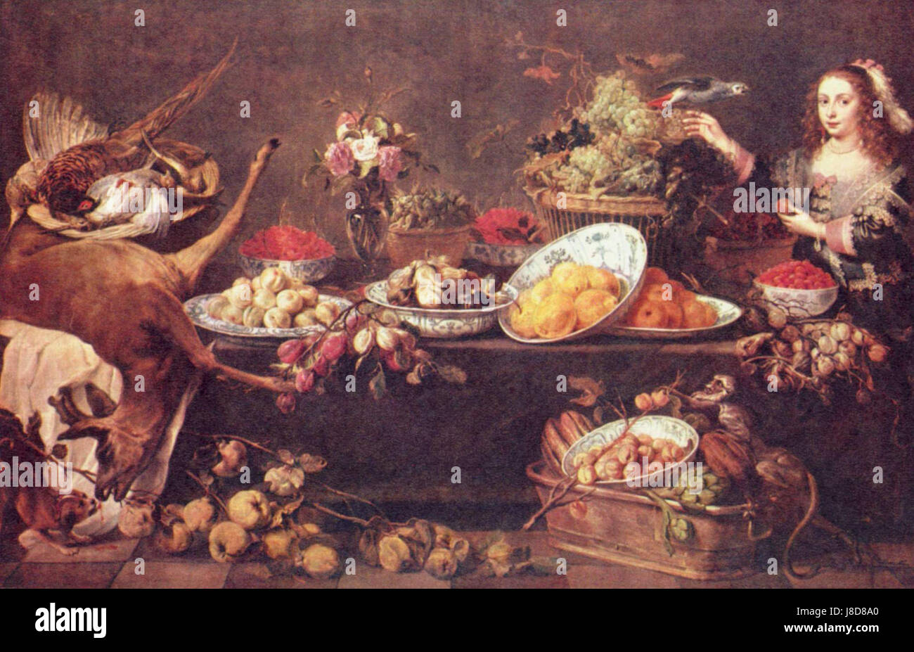 A painting or artwork by Frans Snyders, a renowned Flemish Baroque ...