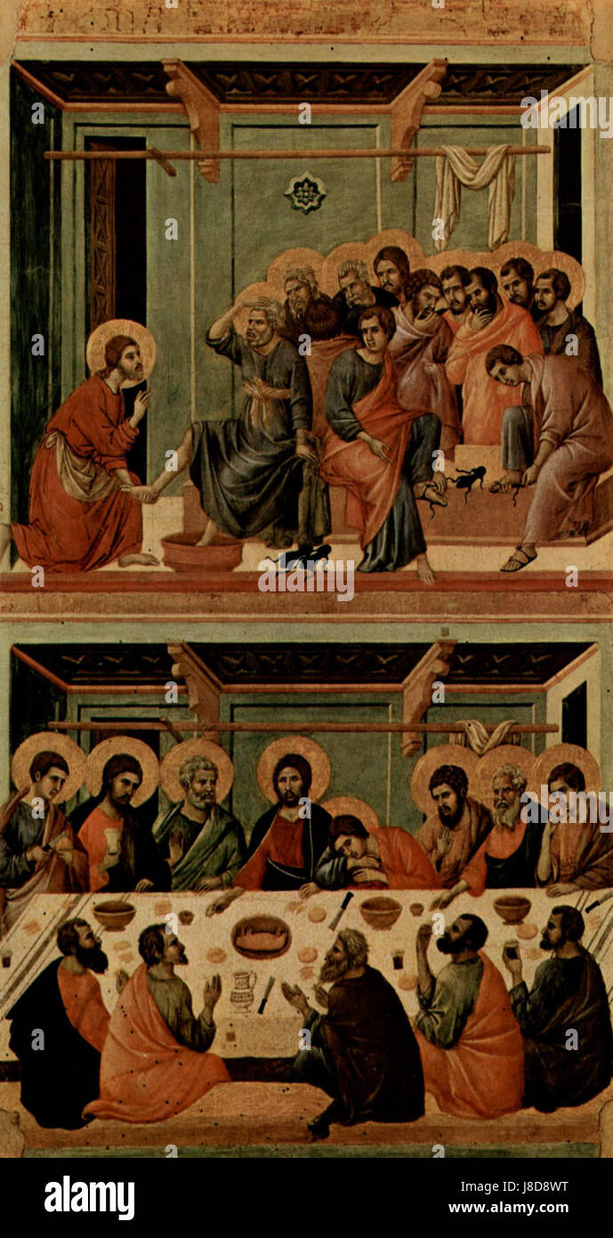 Duccio di Buoninsegna was a prominent Italian painter of the late 13th ...