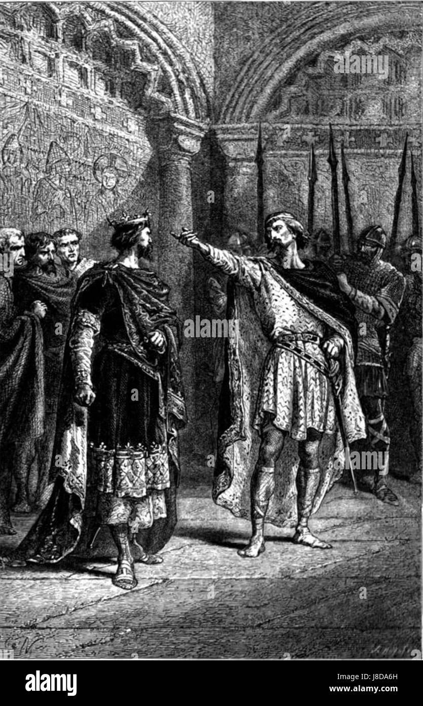 Capet king of france Black and White Stock Photos & Images - Alamy