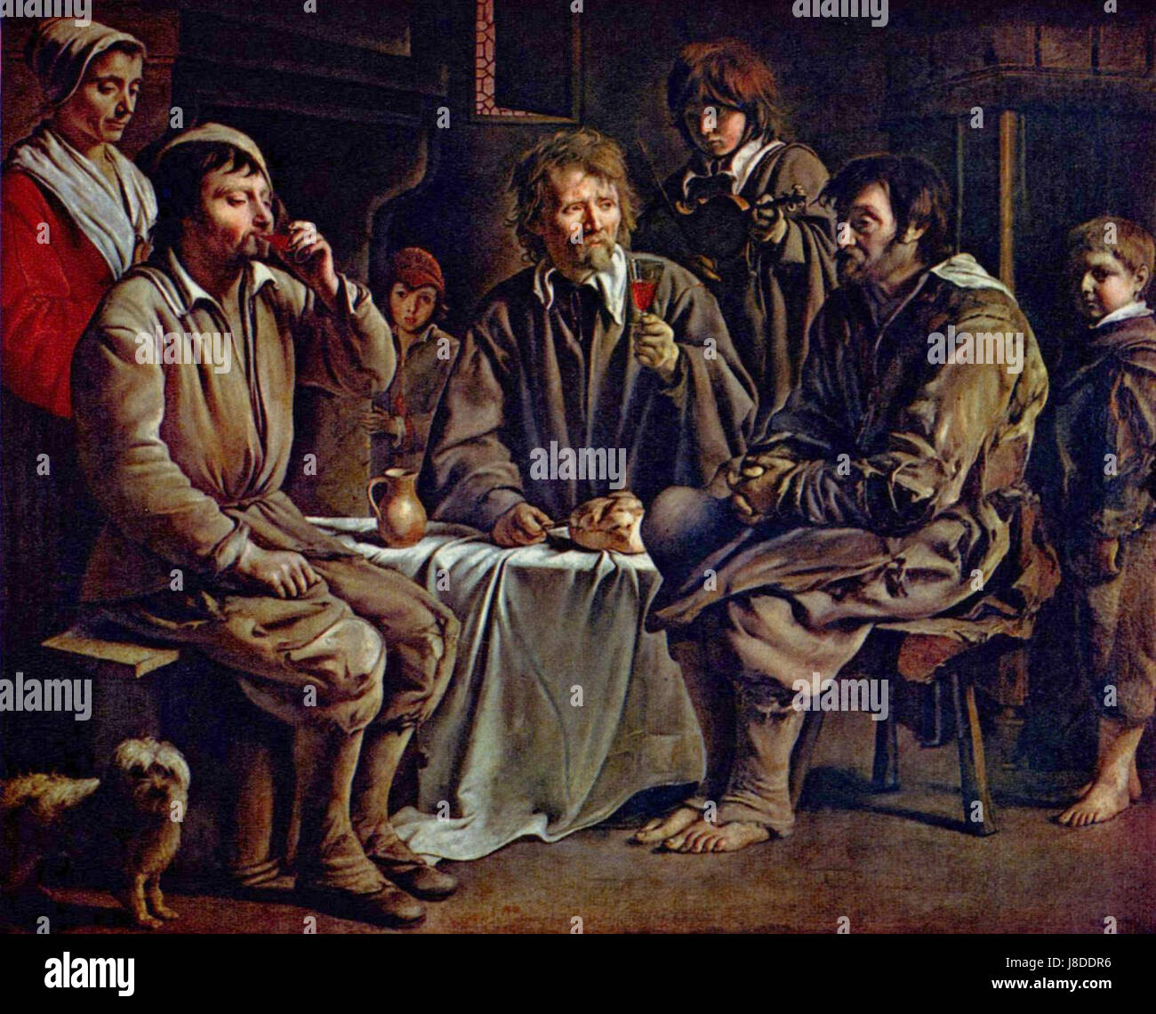 Louis Le Nain 001 Stock Photo Alamy