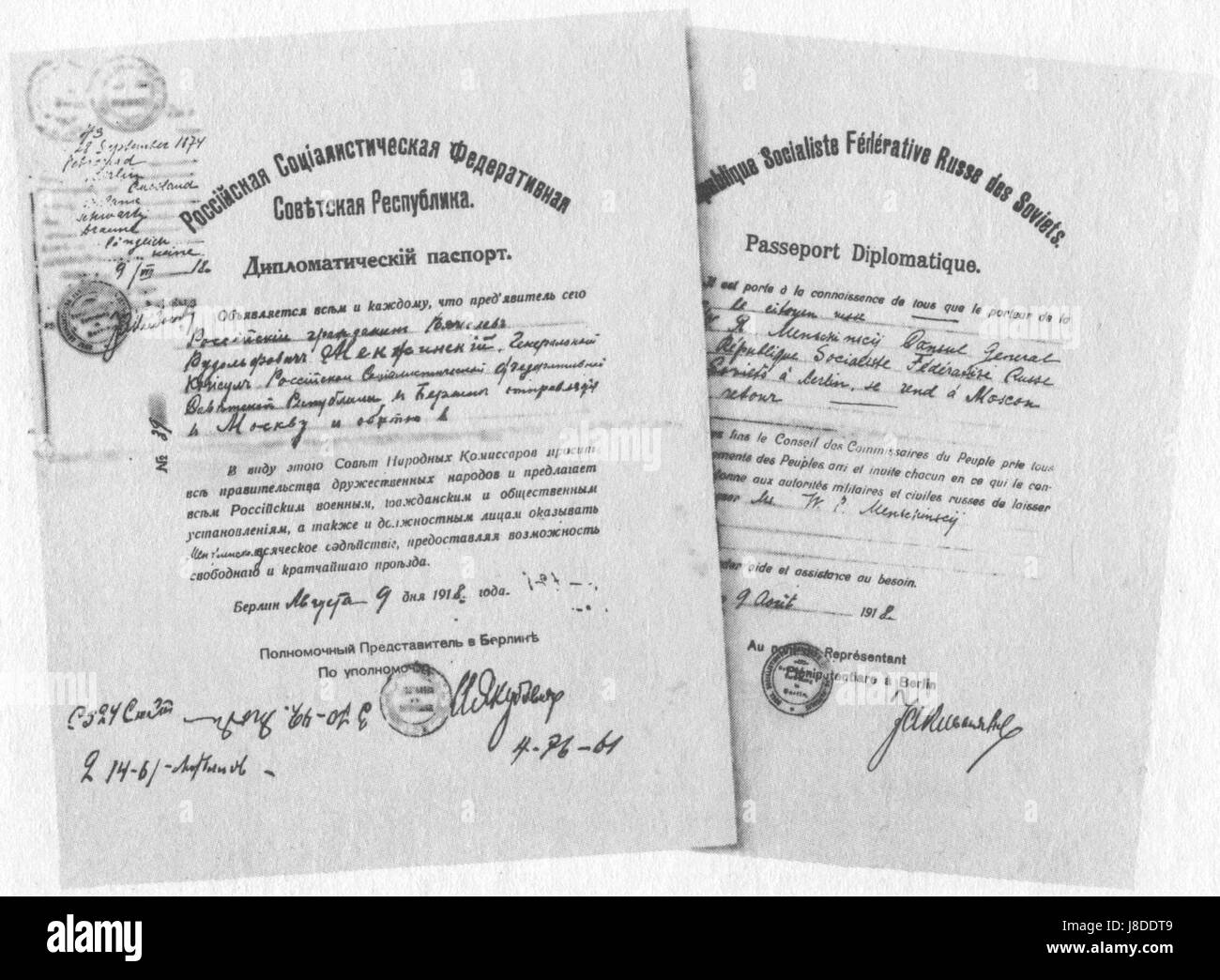 Diplomatic passport hi-res stock photography and images - Alamy