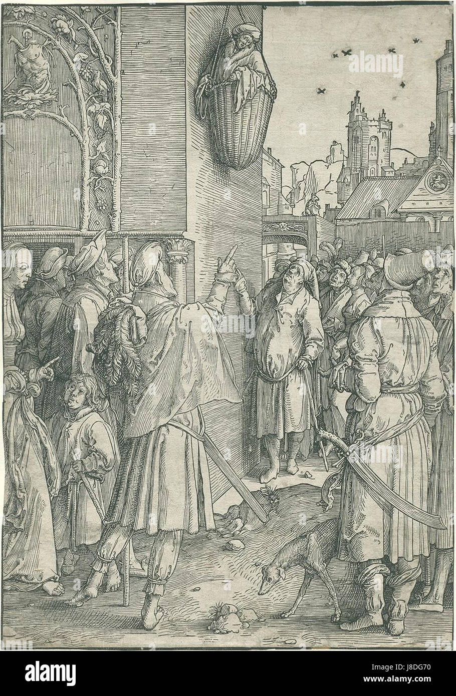 This refers to a work by Lucas van Leyden, a renowned Dutch Renaissance ...