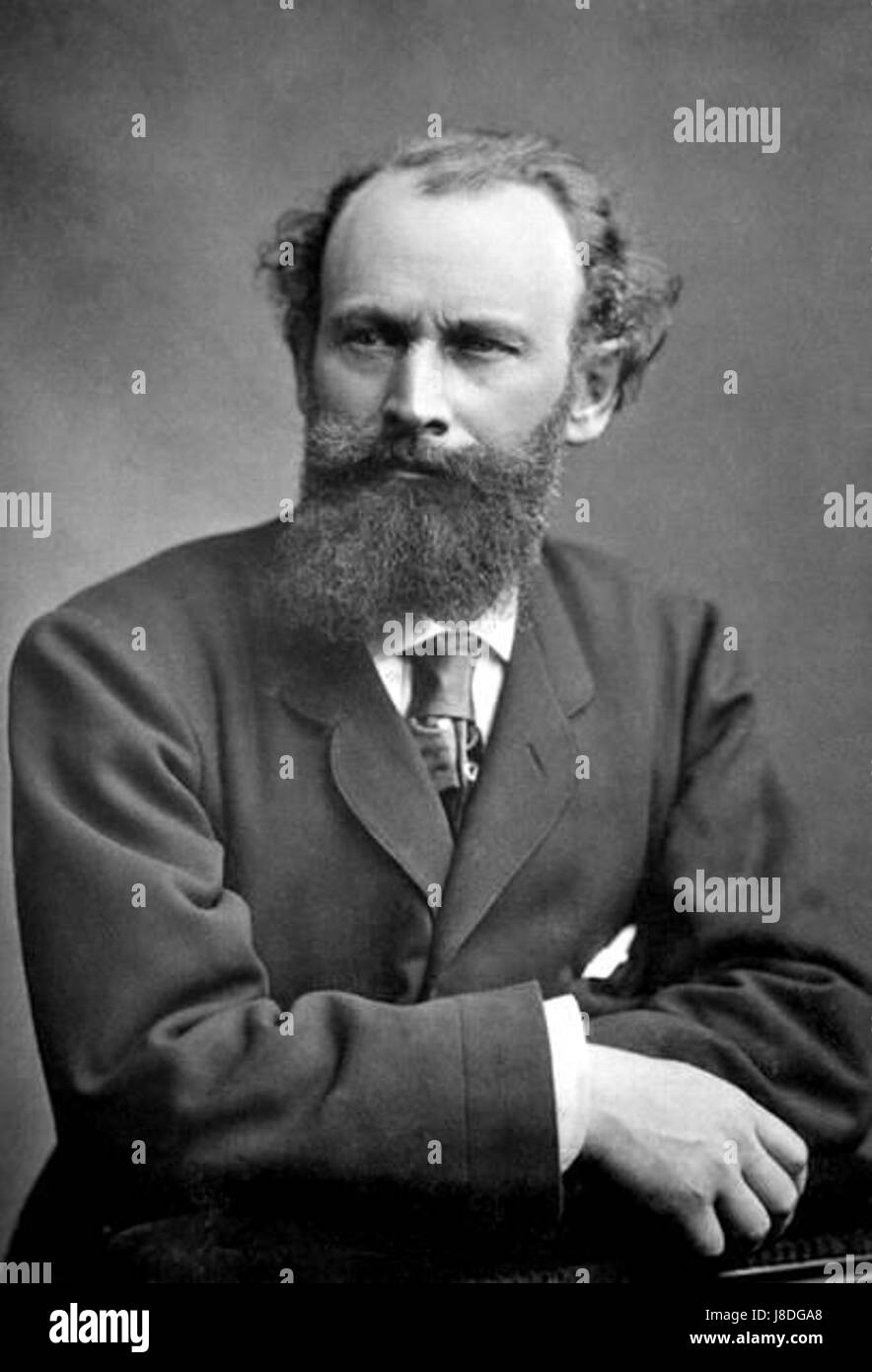 Manet by Nadar 1870 1880 Stock Photo