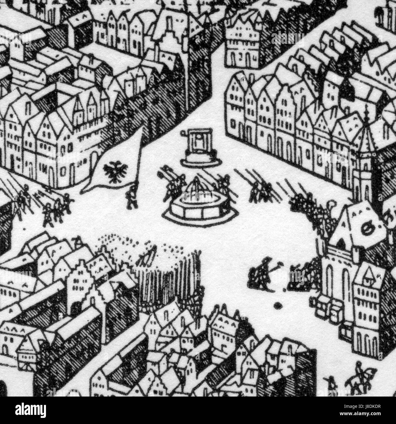 Map of frankfurt main Black and White Stock Photos & Images - Alamy