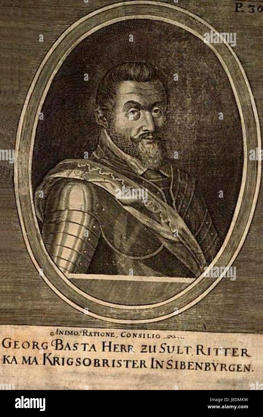 Georg Basta, a historical figure, notable for his contributions to a ...