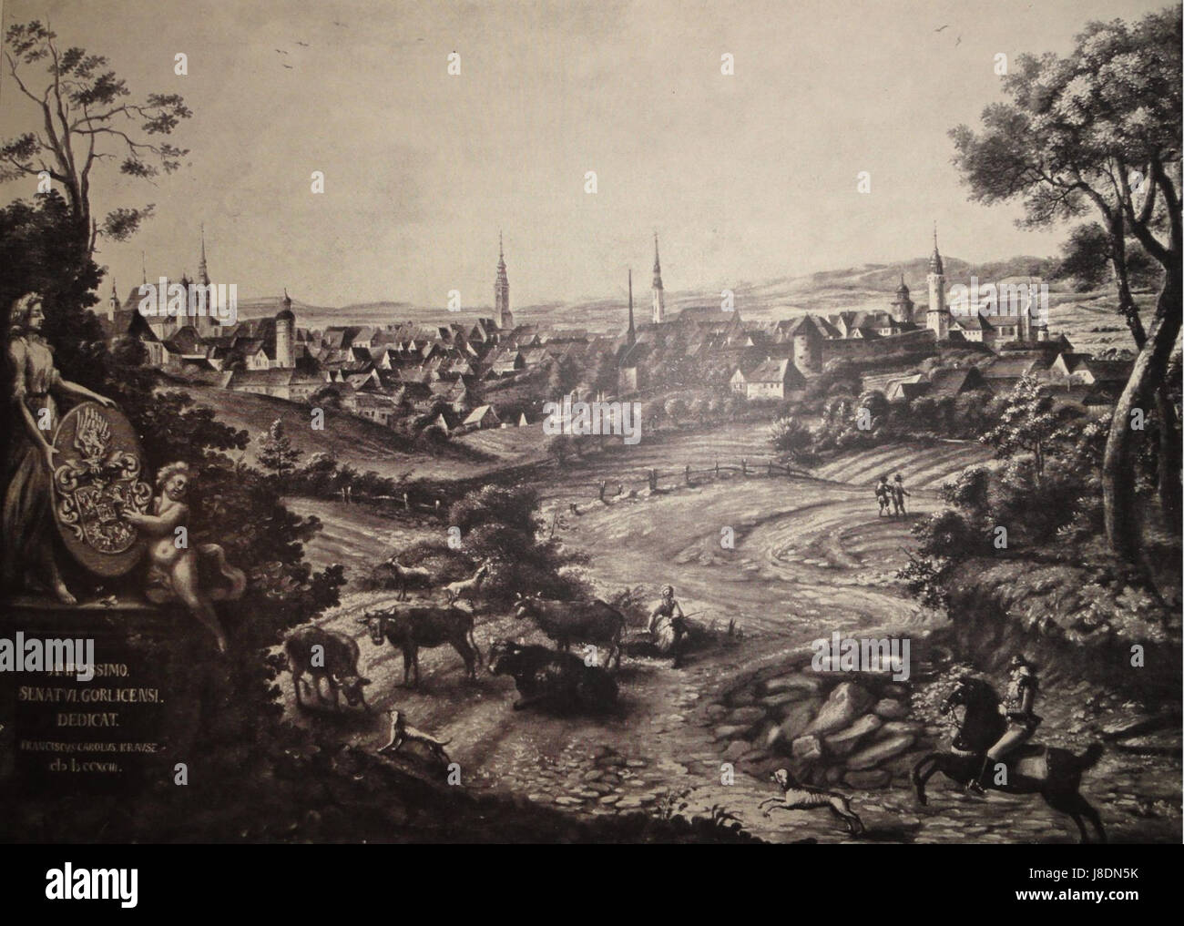 Goerlitz 1793 Franz Karl Krause Stock Photo Alamy