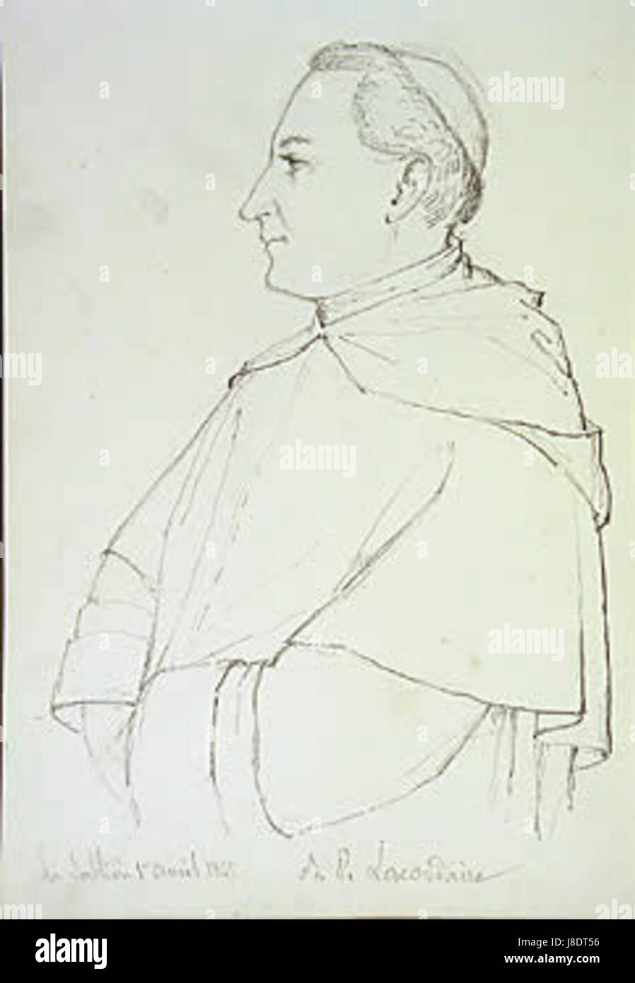 Lacordaire par Didier Petit de Meurville Stock Photo