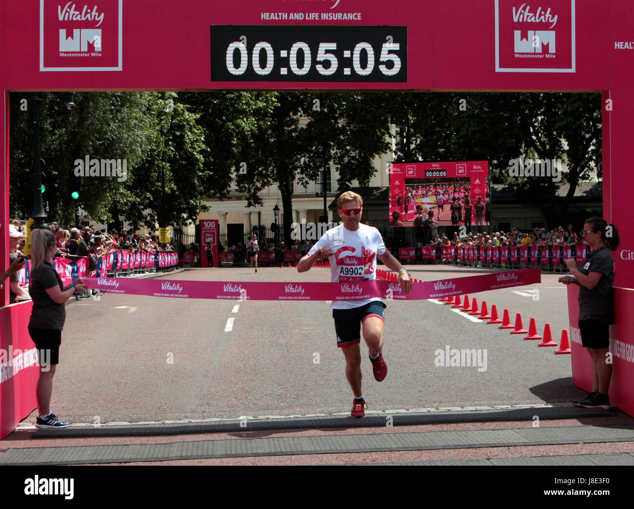 London, UK. 28th May, 2017. The Olympians, competing in the The