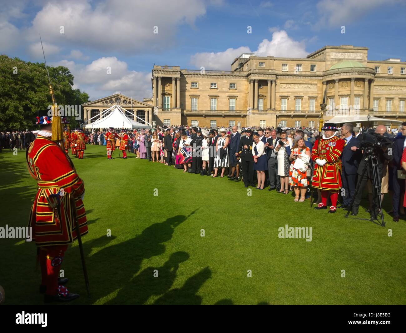 The Buckingham Palace Garden Party 2017, photos taken on 23rd May 2017  Stock Photo - Alamy