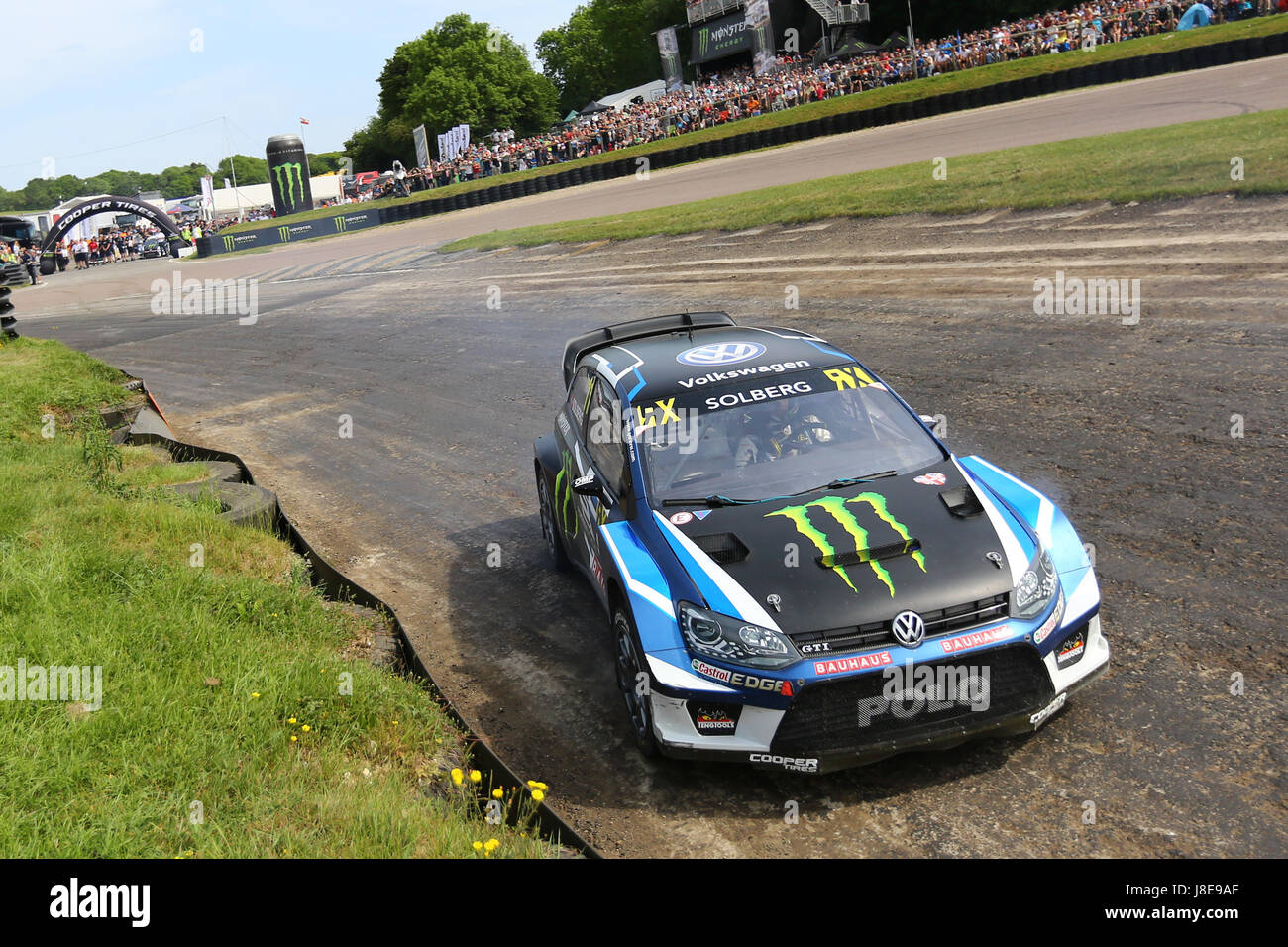 Lydden Hill Race Circuit, Kent, UK. 28th May 2017. Petter Solberg (NOR
