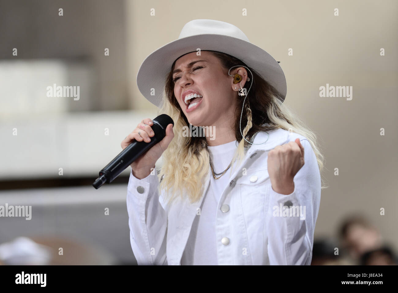 Miley Cyrus Stock Photo