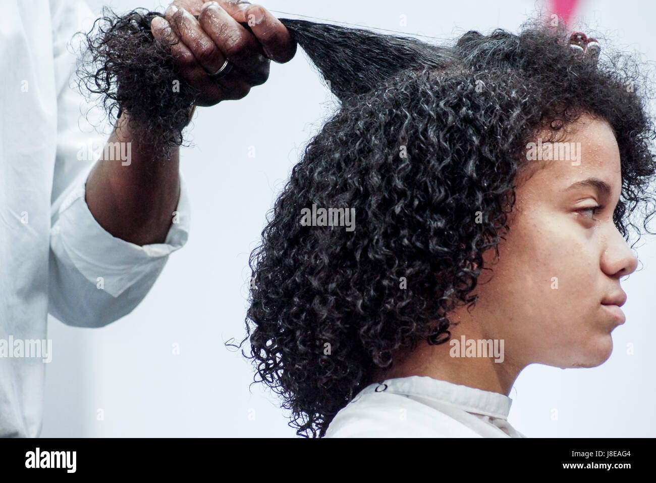 London England 28 May 2017 Afro Hair Beauty Live 28 May 2017