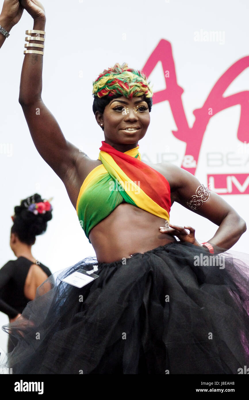 London, England.28 MAY 2017. AFRO HAIR & BEAUTY LIVE 28 MAY 2017