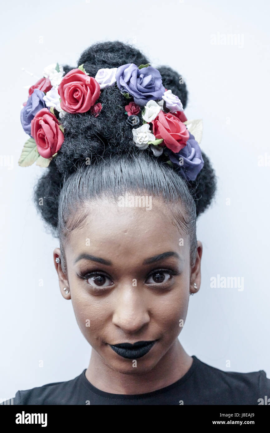 London England 28 May 2017 Afro Hair Beauty Live 28 May 2017