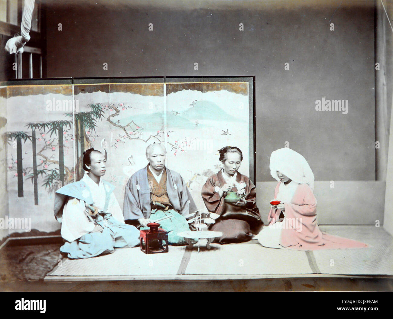 Japon 1886 19 Stock Photo