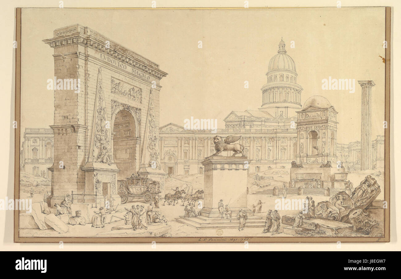Paris 18th century hi-res stock photography and images - Alamy
