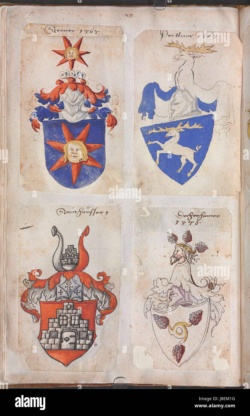 Family crests and coats of arms hi-res stock photography and images - Alamy