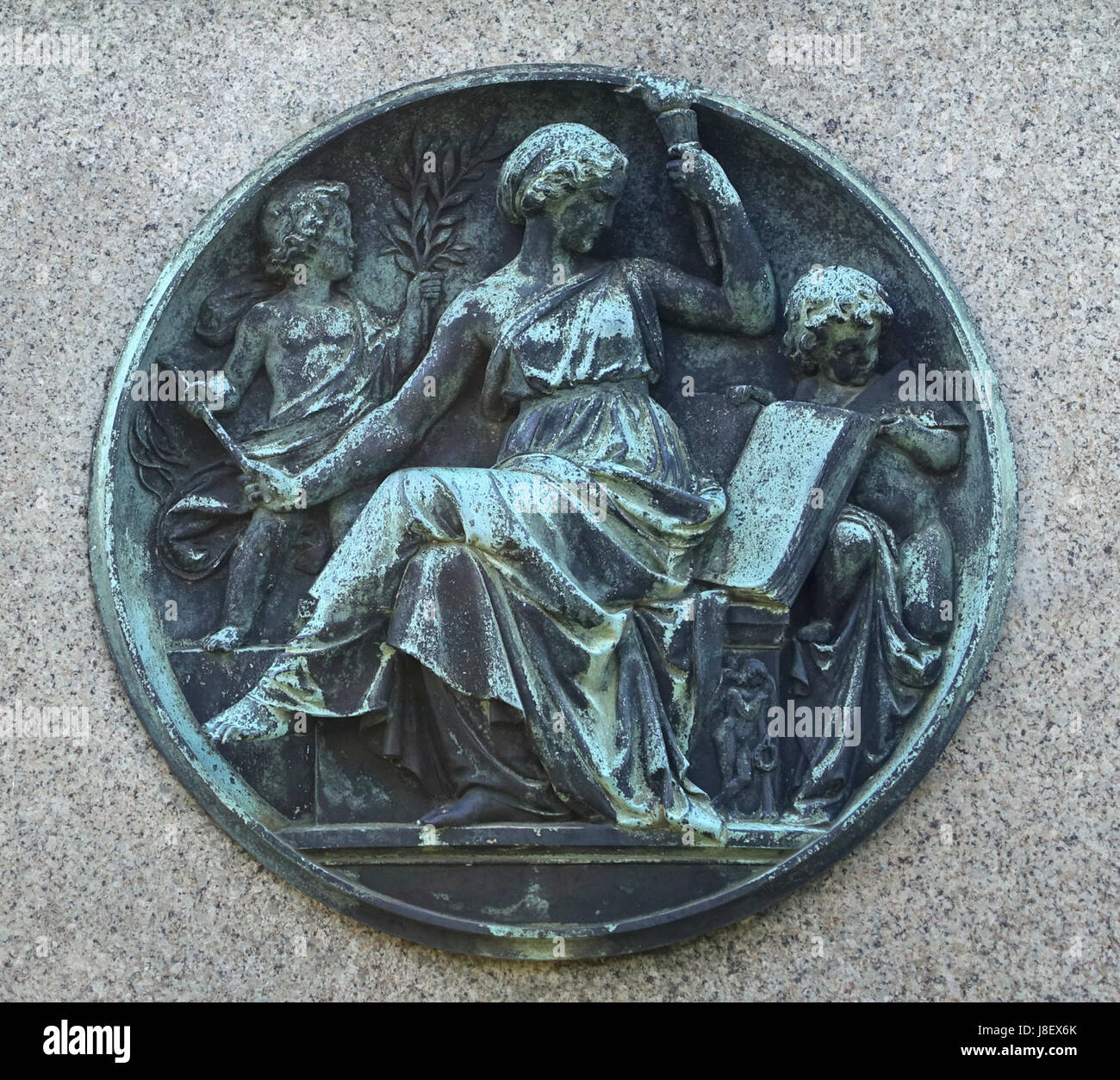 The Lessingdenkmal in Braunschweig, Germany, is a monument dedicated to ...