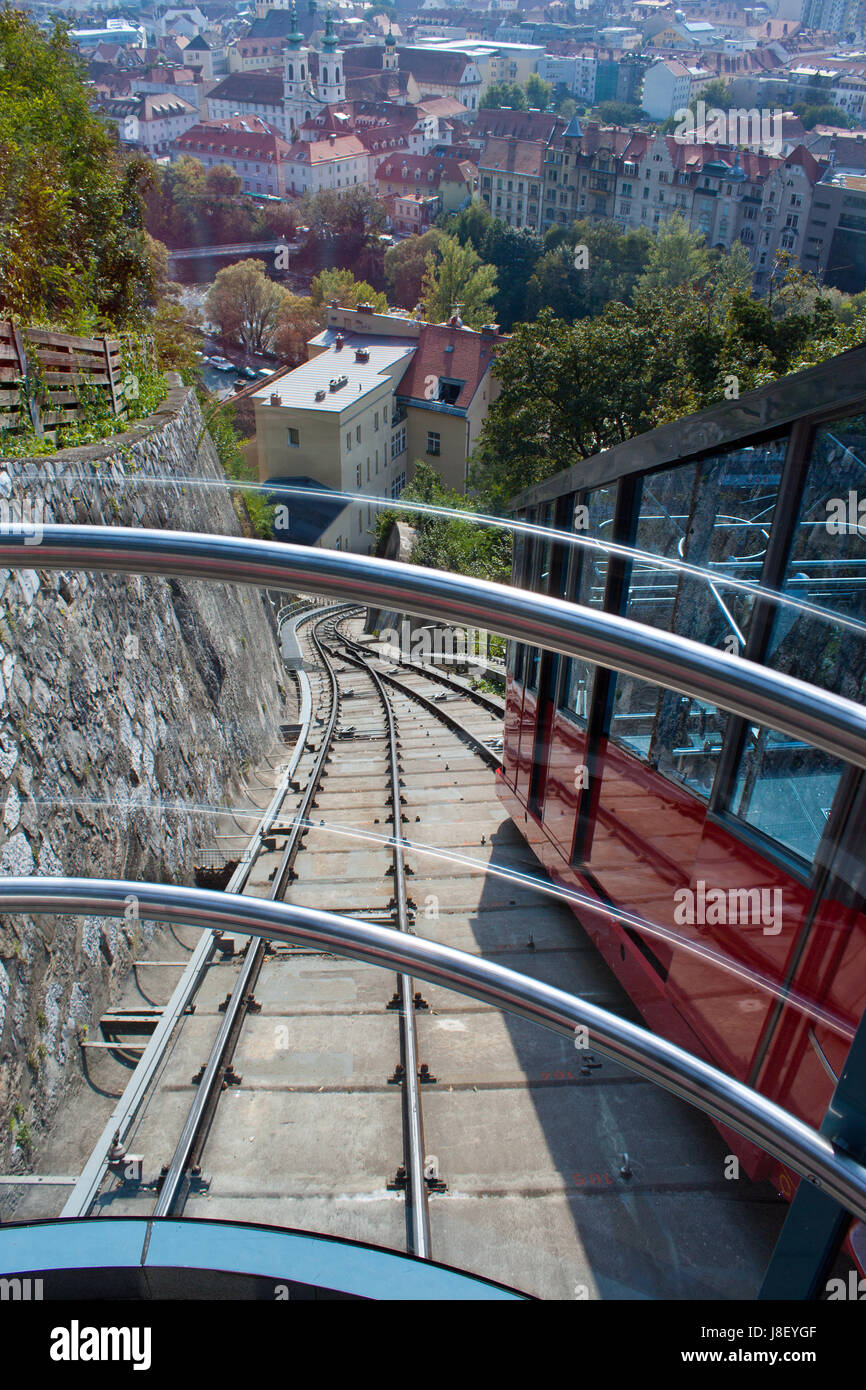 austrians, styria, conveyance of passengers, track railway, historical, Stock Photo