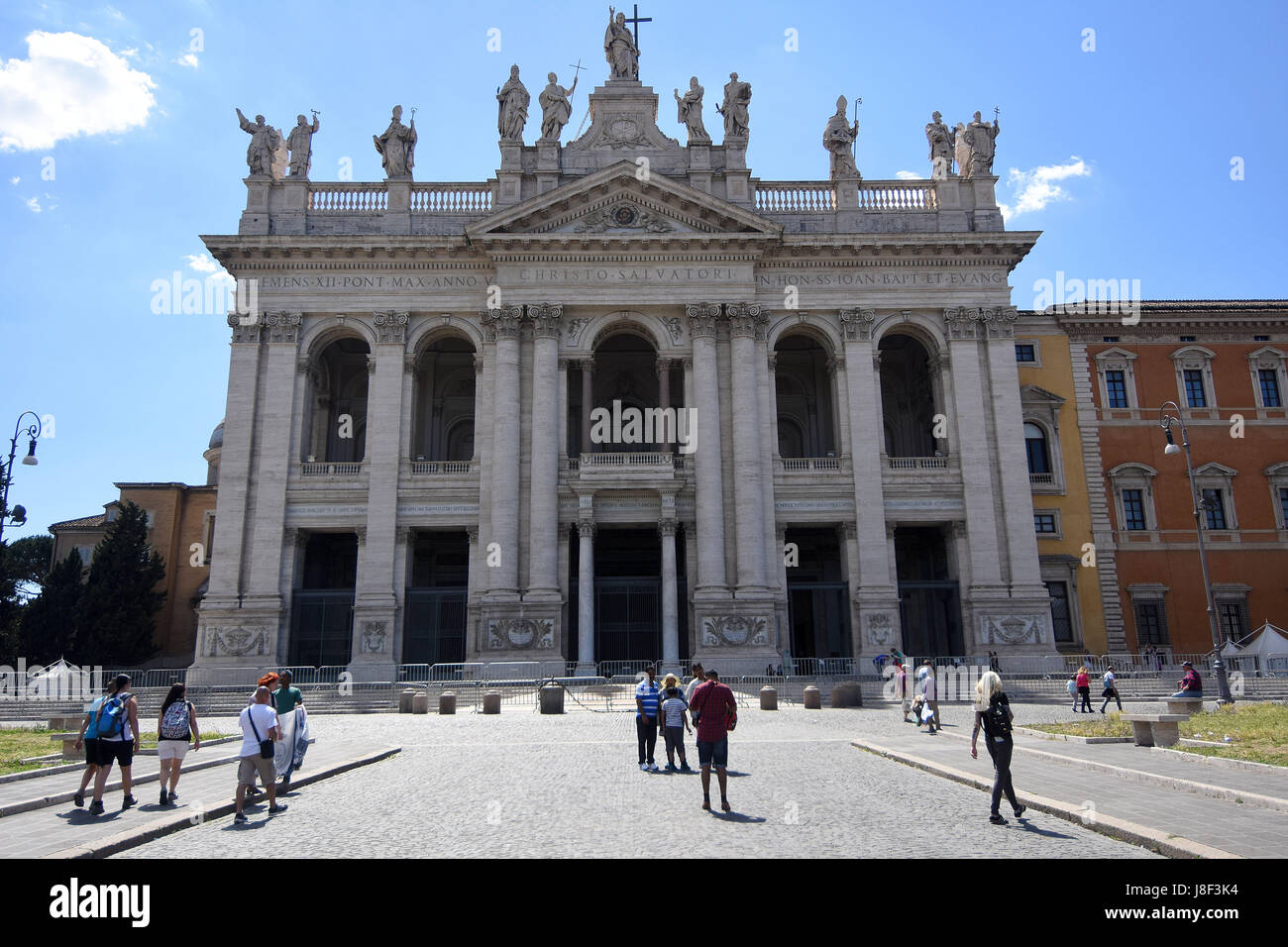 The Official seat of the Pope, The basilica of St John Lateran is the ...