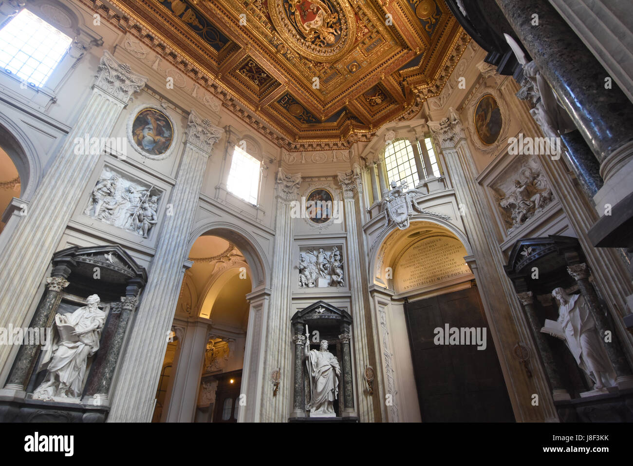 The Official seat of the Pope, The basilica of St John Lateran is the ...
