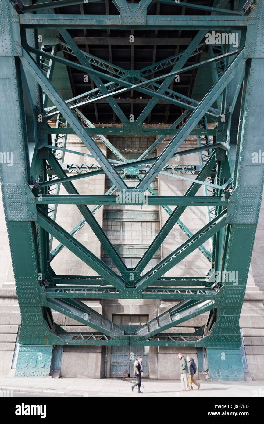 The High Level Bridge at Newcastle Stock Photo