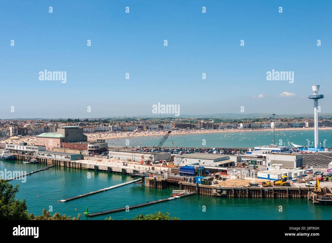 Weymouth pleasure pier hi-res stock photography and images - Alamy