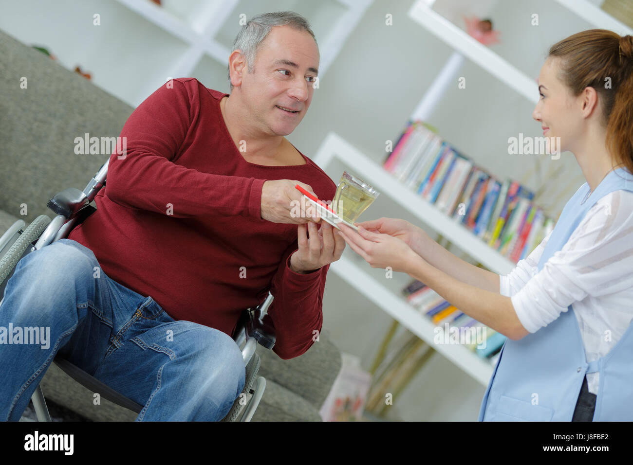 the house helper Stock Photo Alamy
