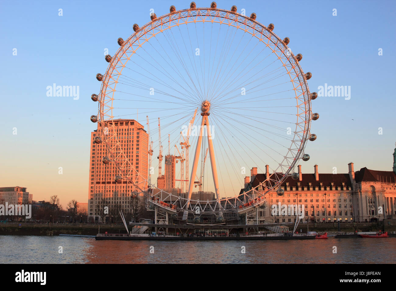 The Ferris wheel Golden Eye in London Stock Photo - Alamy