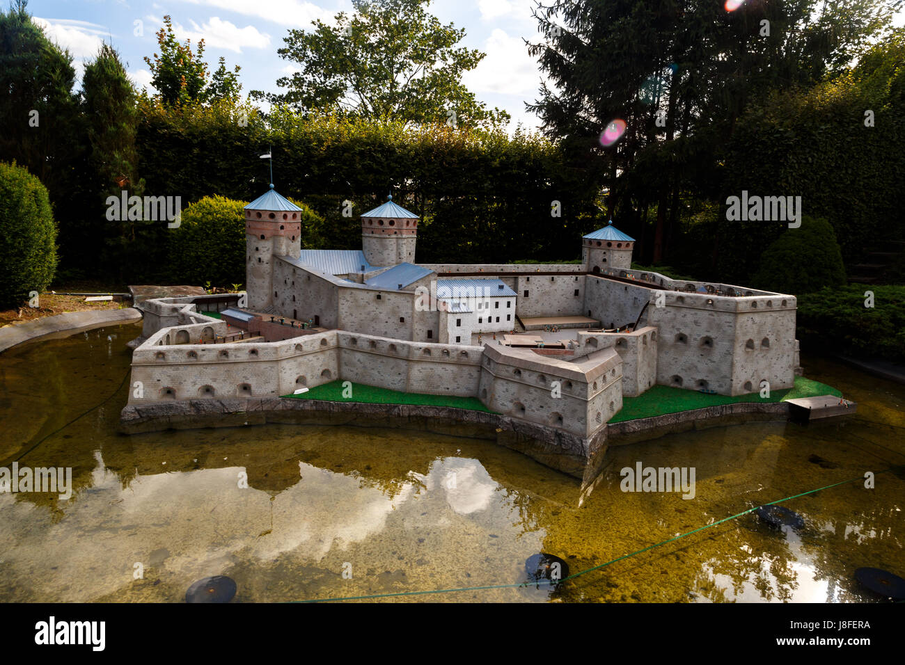BRUSSELS, BELGIUM - JULY 9, 2016 : Important places in miniatures in ...