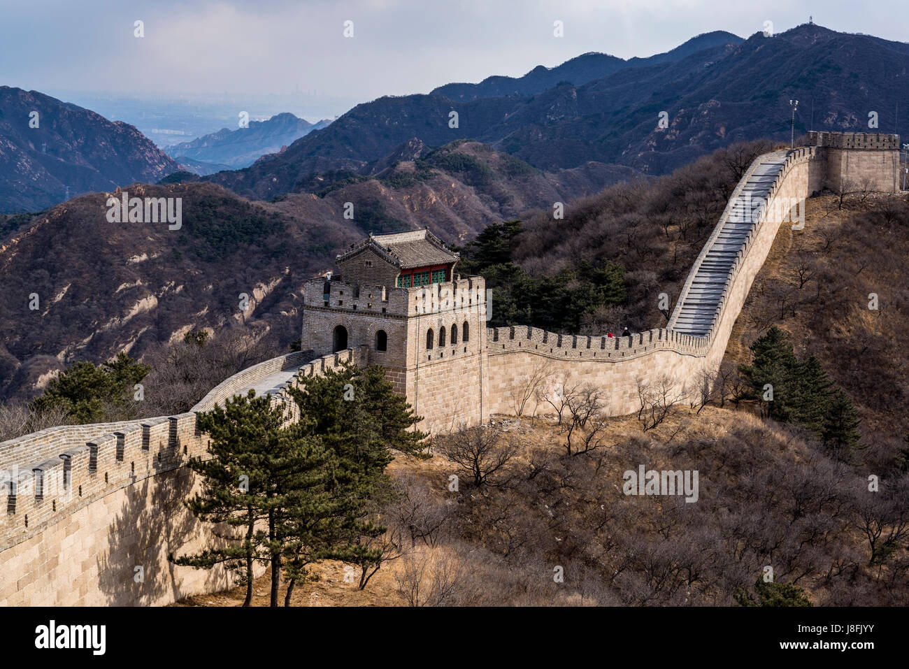 Great Wall Of China At Badaling, Beijing, China Stock Photo - Alamy