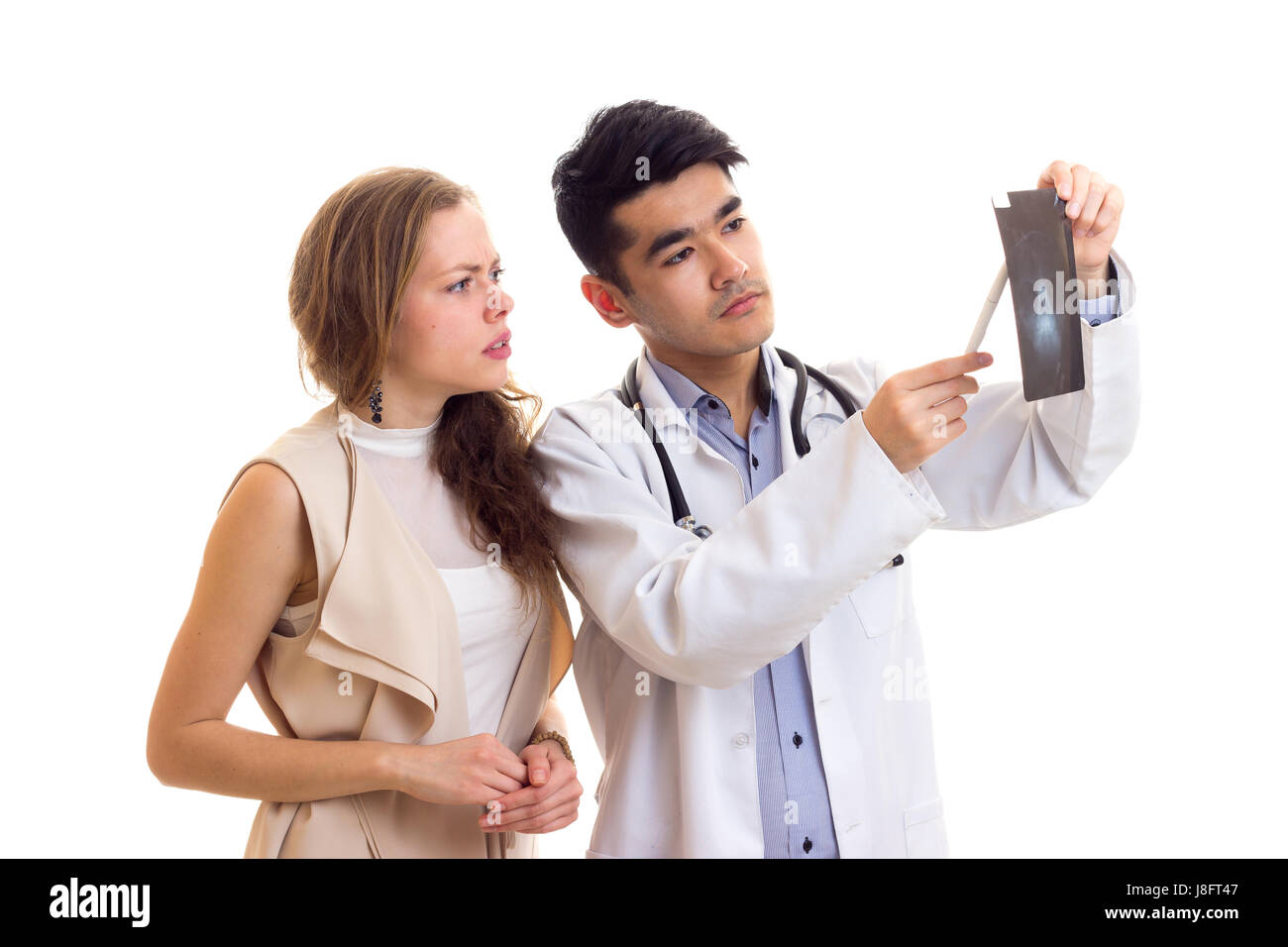 Black female doctor x ray hi-res stock photography and images - Alamy