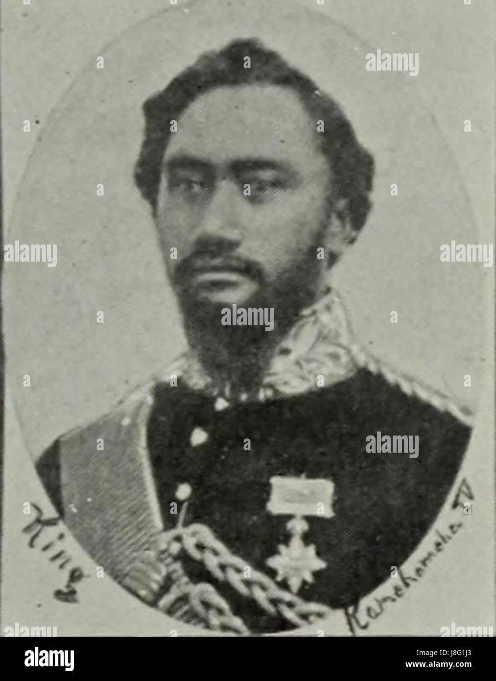 King kamehameha iv hi-res stock photography and images - Alamy