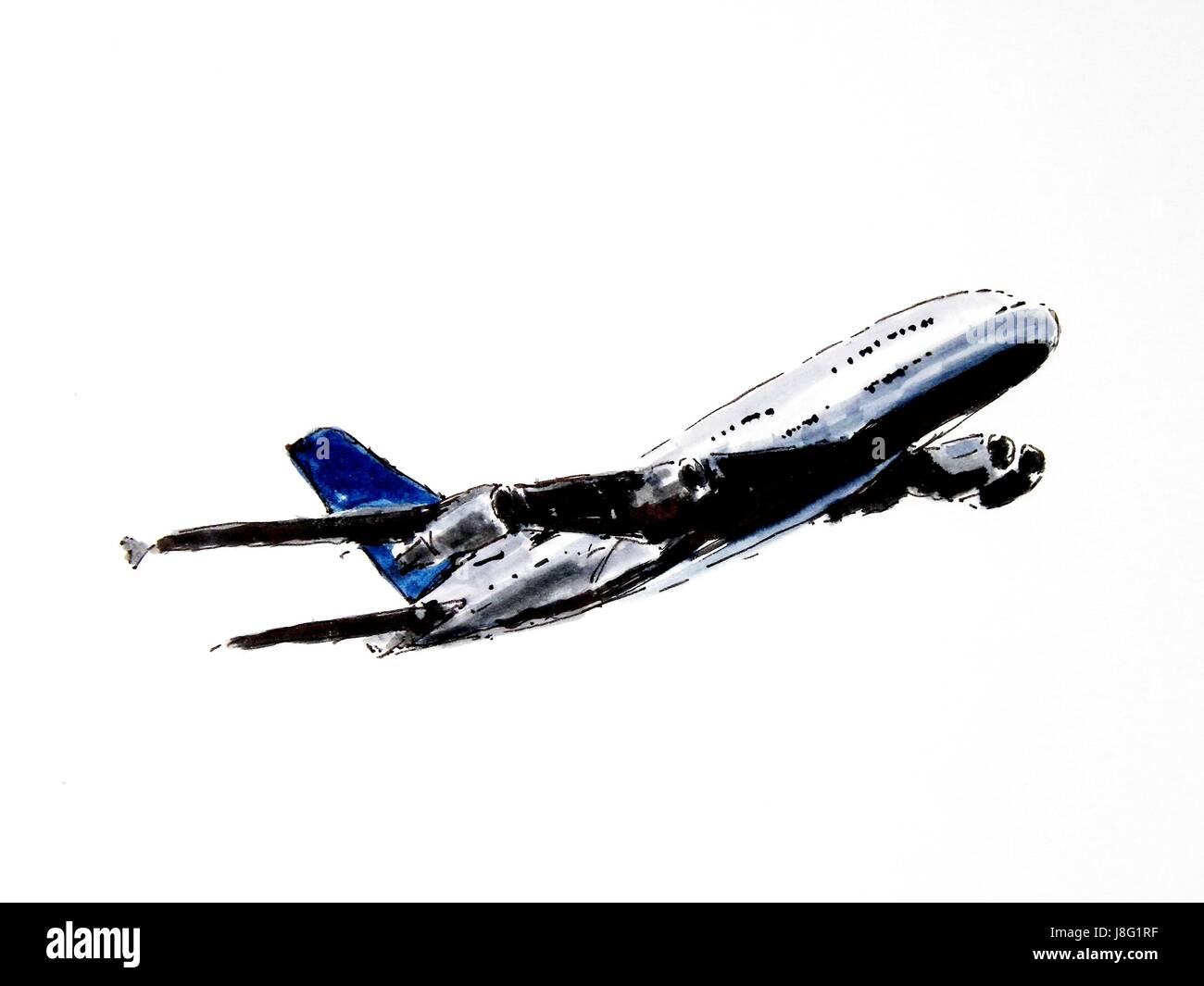 An airbus a380 Cut Out Stock Images & Pictures Alamy