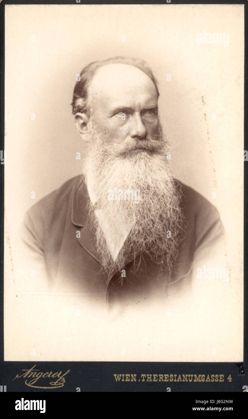 Friedrich Freiherr von Schmidt Stock Photo