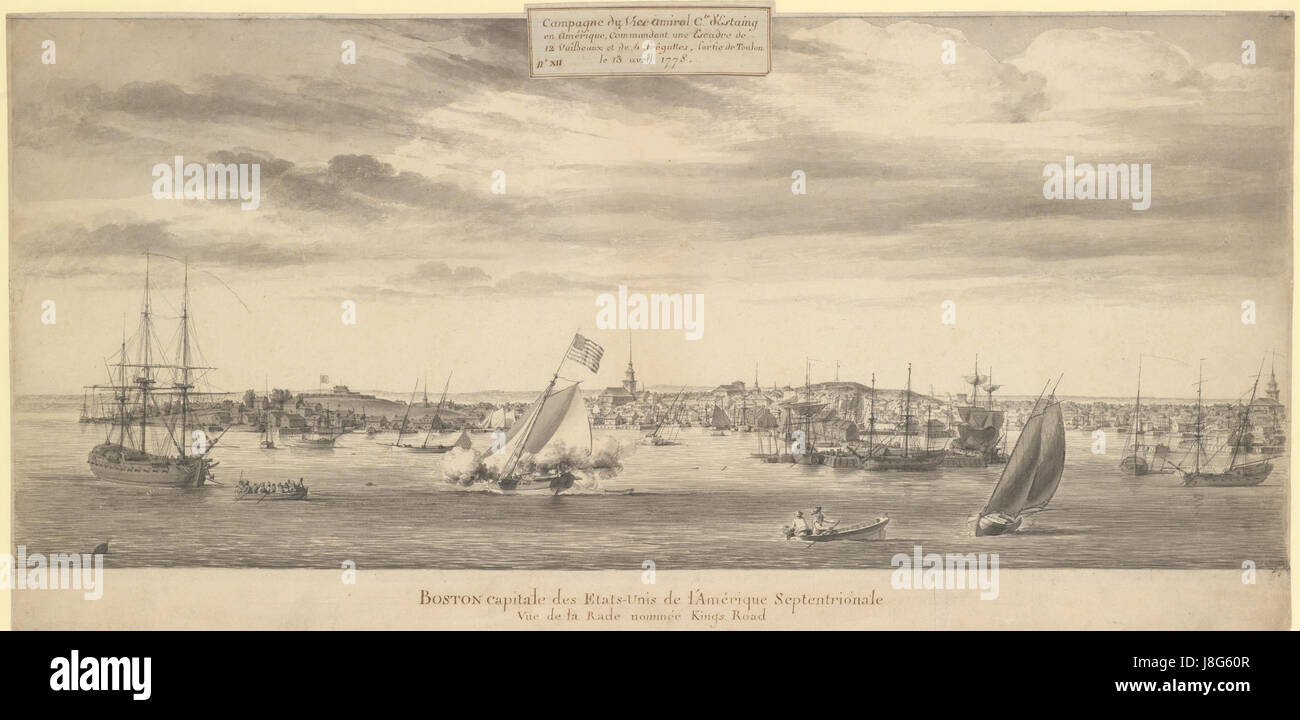 Boston 18th century naval hi-res stock photography and images - Alamy