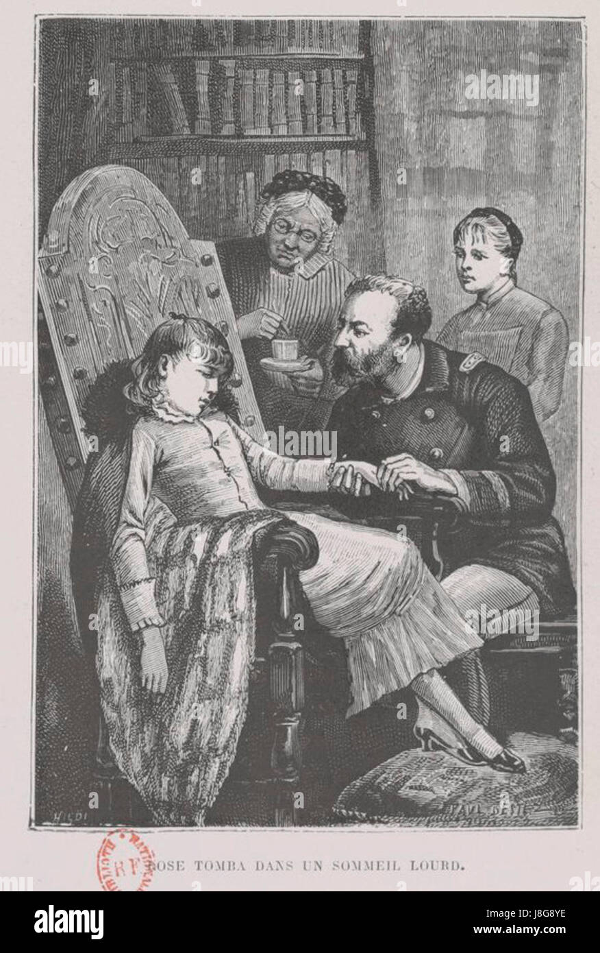 Destez Illustration titled 'La Petite Rose' from the book 'Destez', appearing ...