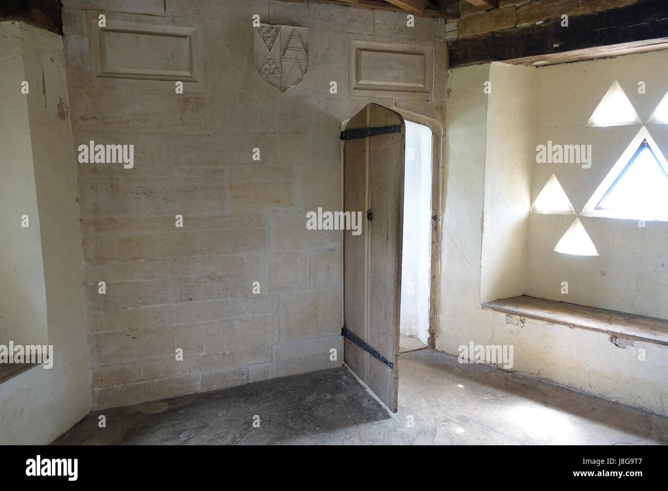 Main room   Rushton Triangular Lodge   Northamptonshire, England   DSC09407 Stock Photo