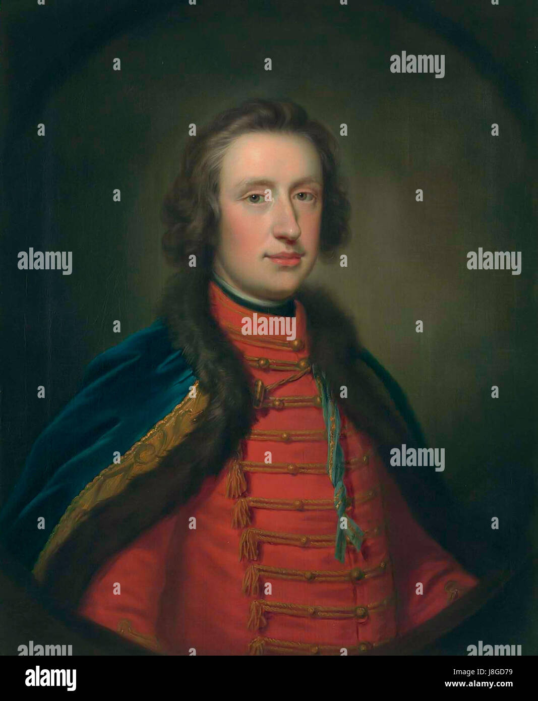 Francis Scott, Earl of Dalkeith, by Thomas Bardwell Stock Photo