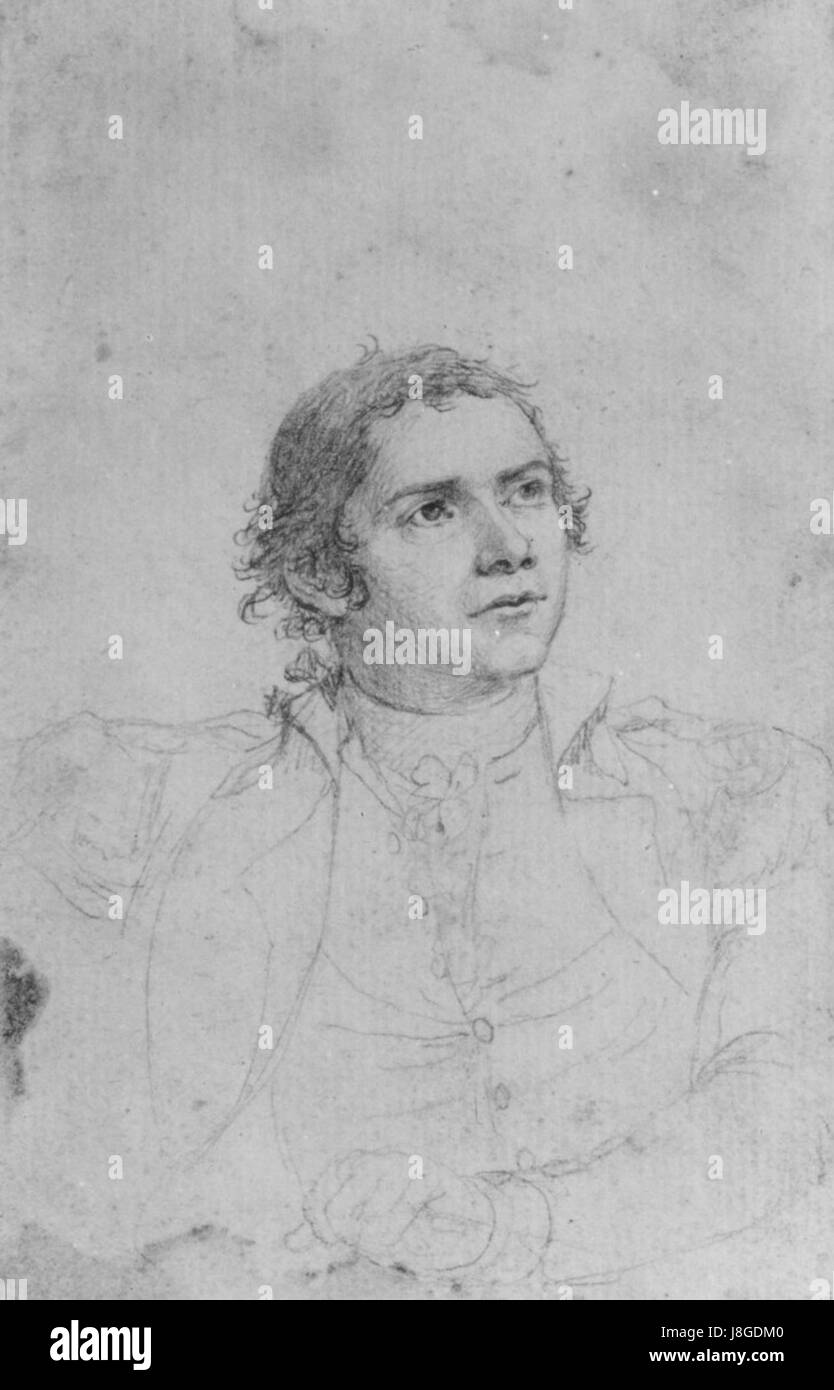 Hugh Mercer, Jr. (Study for The Death of General Mercer at the Battle