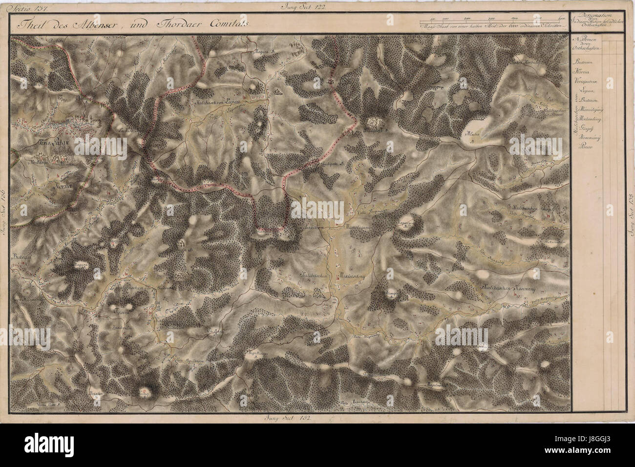 Archival austria map hi-res stock photography and images - Alamy