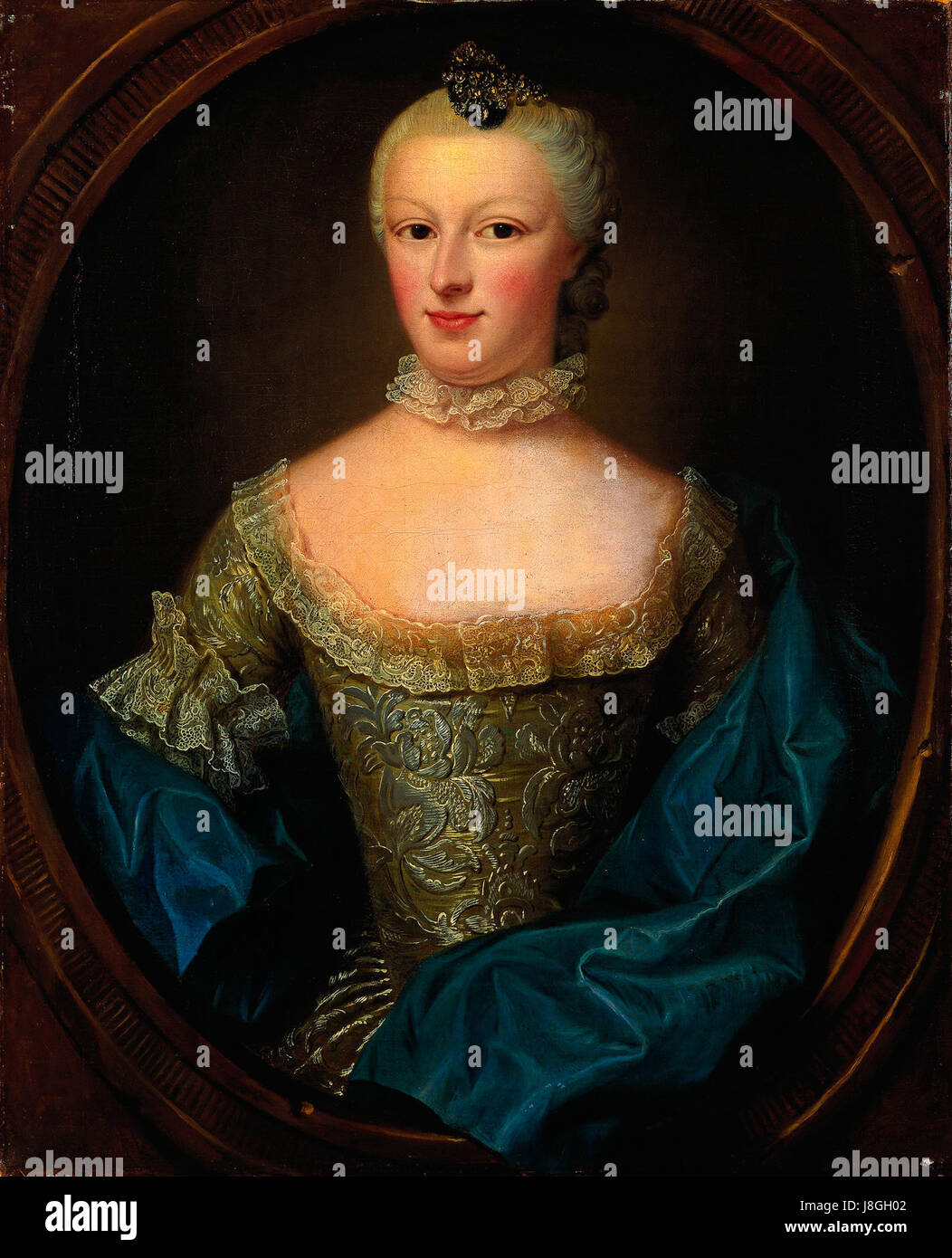 Margaretha Cornelia van de Poll (1726 98). Echtgenote van Cornelis Munter Rijksmuseum SK A 1272 Stock Photo