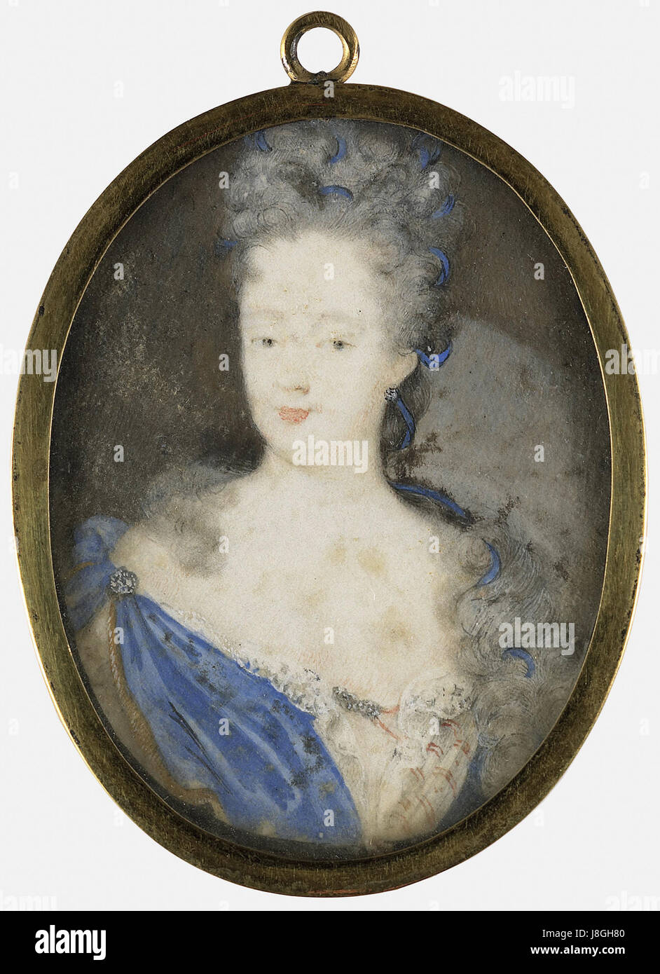 Henriette Amalia van Anhalt Dessau (1666 1726). Echtgenote van Hendrik Casimir II, vorst van Nassau Dietz Rijksmuseum SK A 4313 Stock Photo