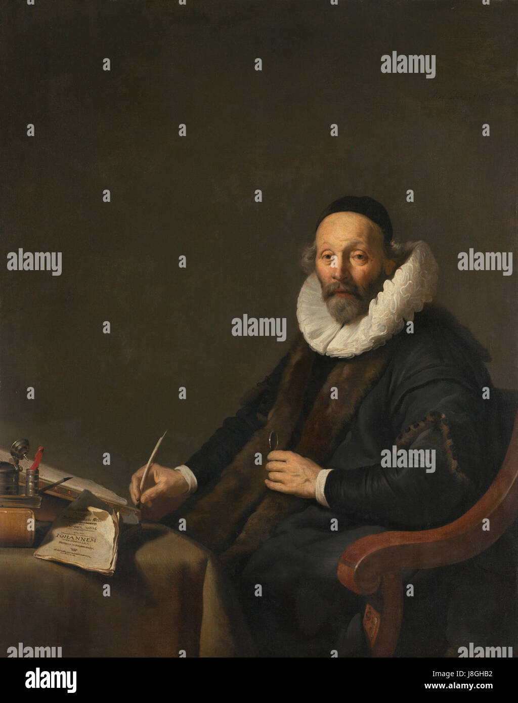 Johannes Wtenbogaert (1557 1644). Remonstrants predikant te 's Gravenhage Rijksmuseum SK C 1474 Stock Photo