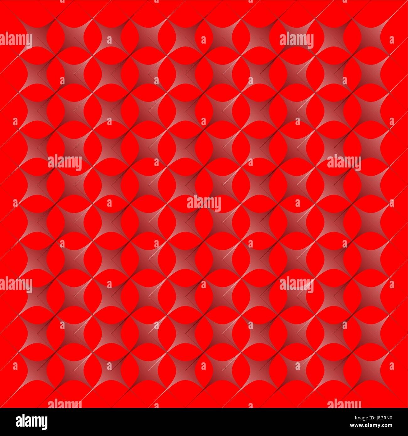 Abstract geometric background - red, Seamless pattern - Flower ...