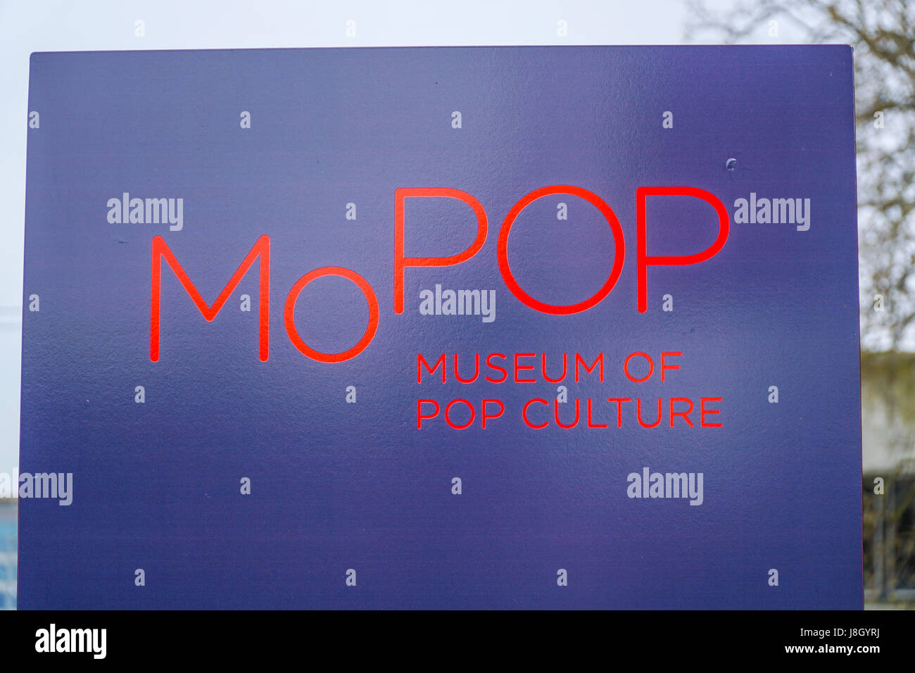 Mopop Modern Pop Museum In Seattle Museum Of Pop Culture Seattle Washington J8GYRJ 
