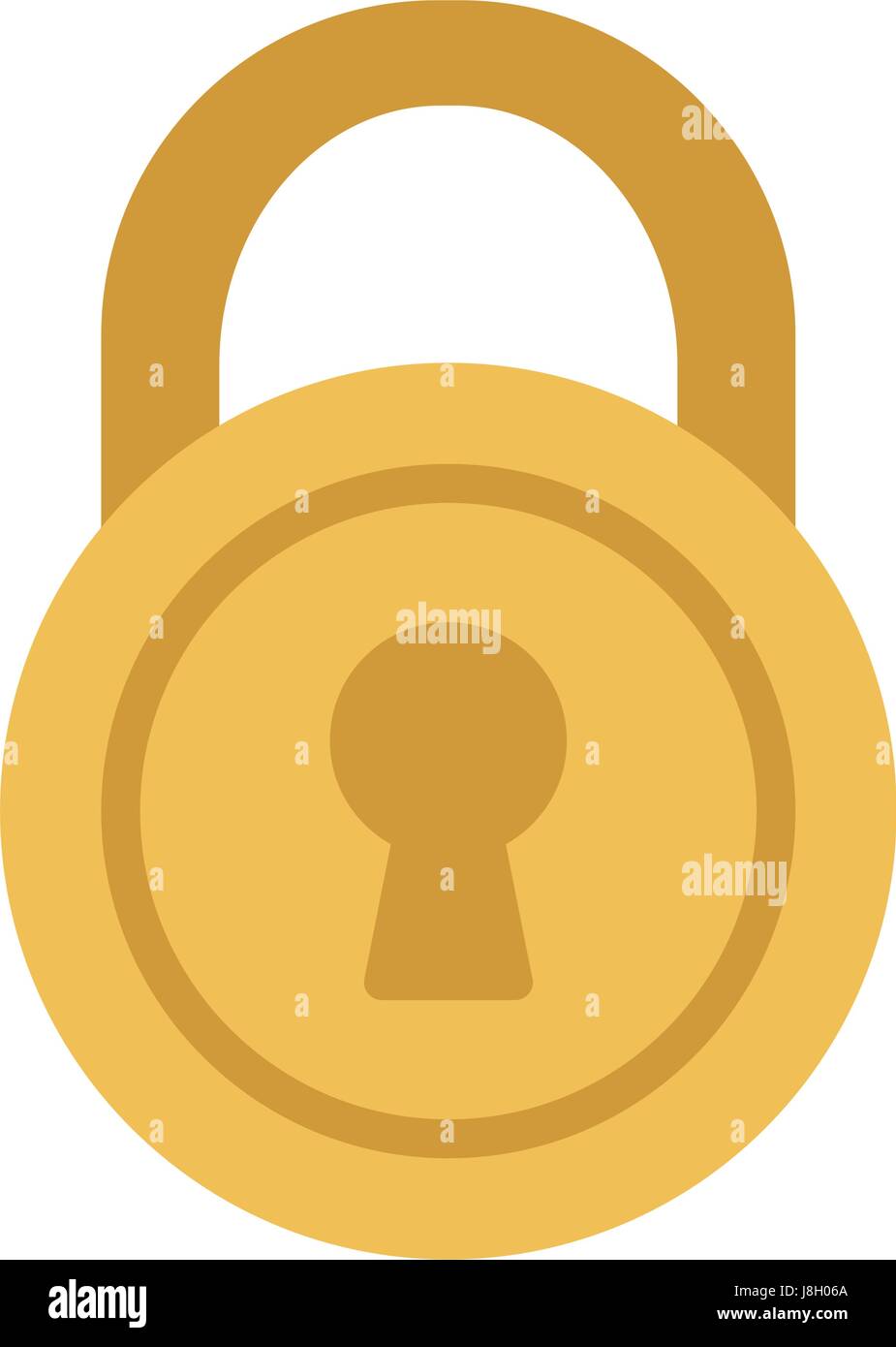 security padlock icon Stock Vector Image & Art - Alamy