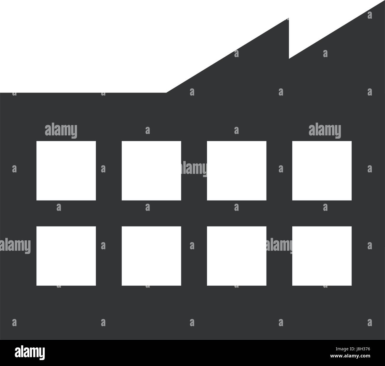 factory building icon Stock Vector Image & Art - Alamy