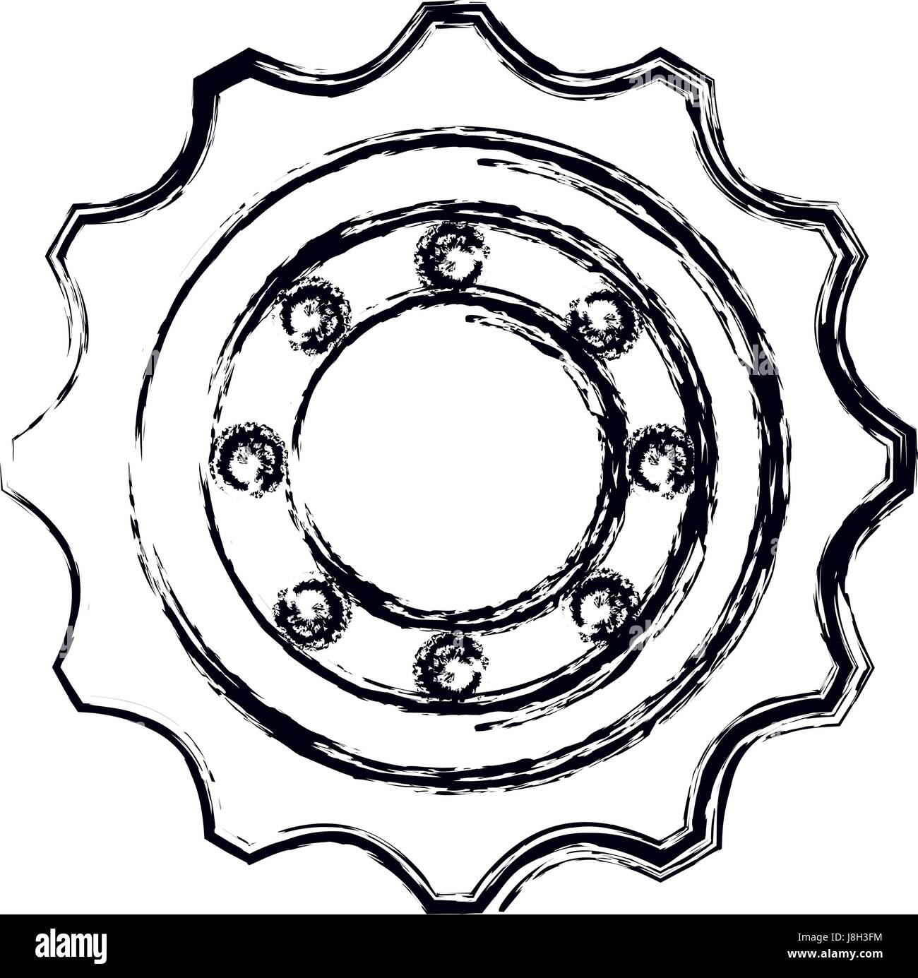 bike gears design Stock Vector Image & Art Alamy